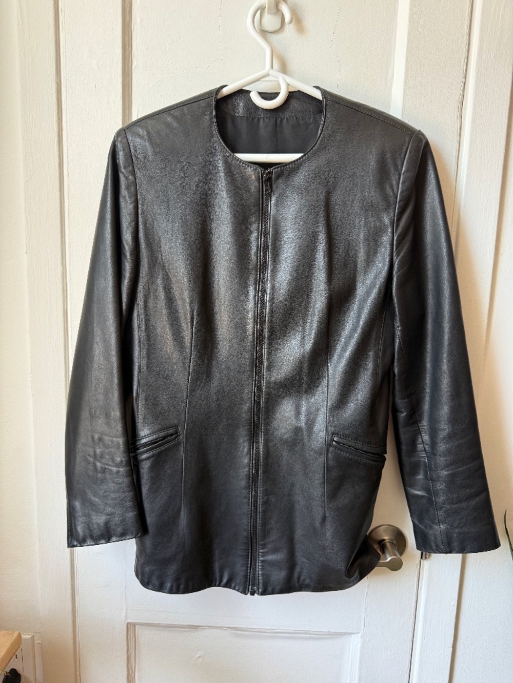Dita Martin Design women vintage leather jacket size 10